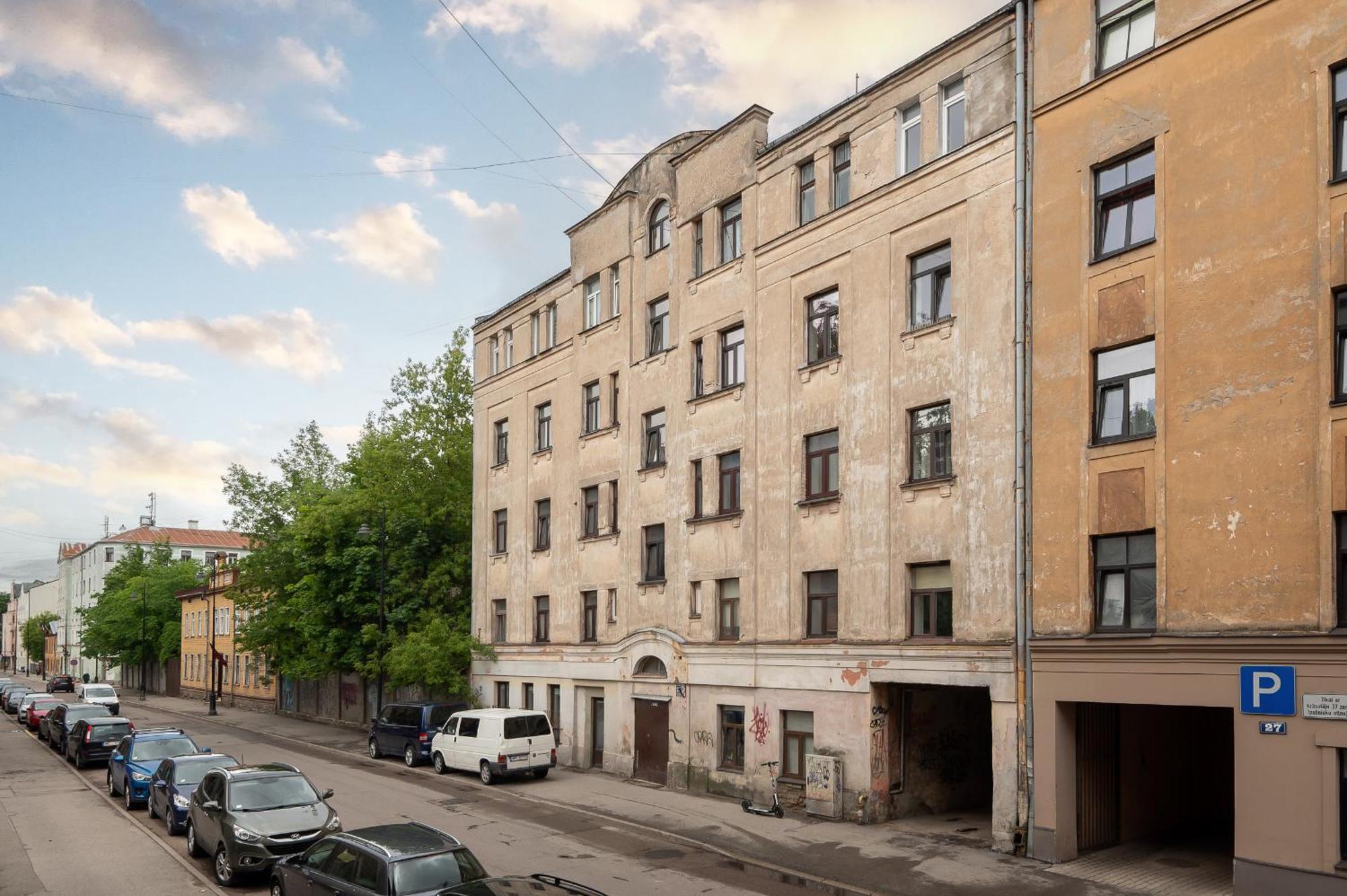 Modern Studio-Apartment In The Centre, Free Parking リガ エクステリア 写真